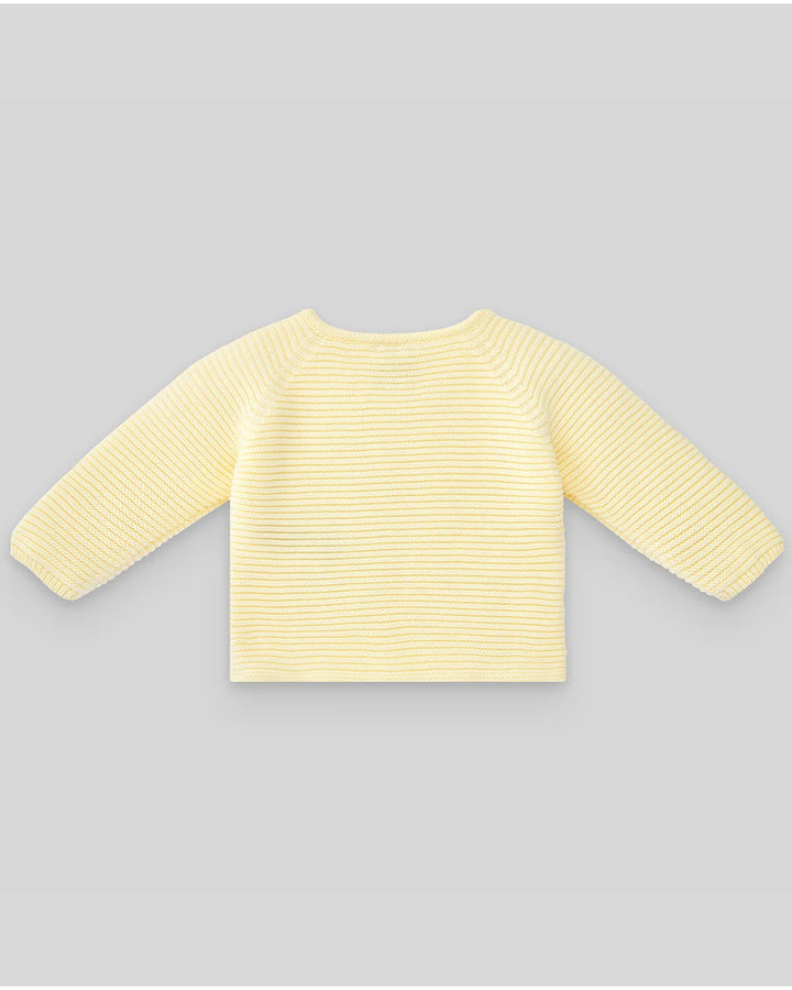 Cotton Cardigan Esencial - Yellow