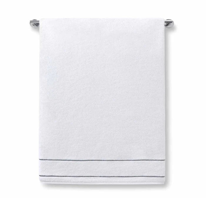 Newbury Towels - White/Grey