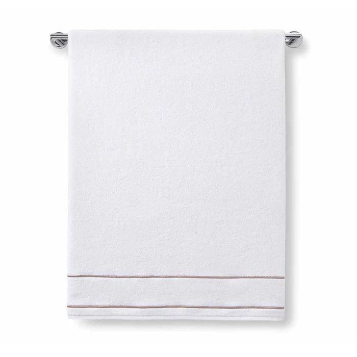 Newbury Towels - White/Sand