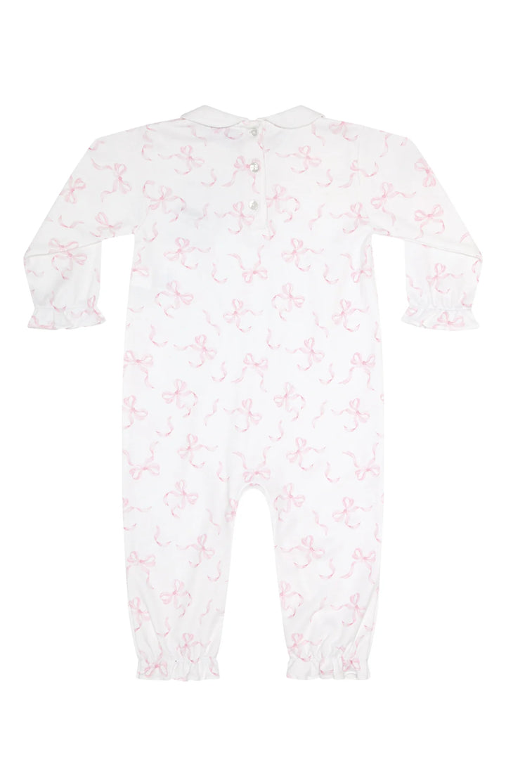 Charming Bows Print Romper