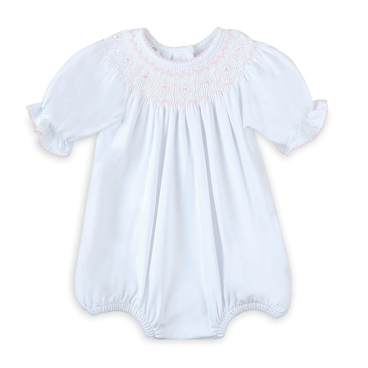 Lizzie's Classics Bishop Short Sleeve Bubble - Pink