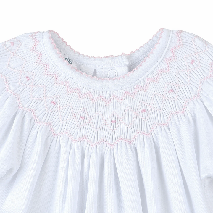Lizzie's Classics Bishop Short Sleeve Bubble - Pink