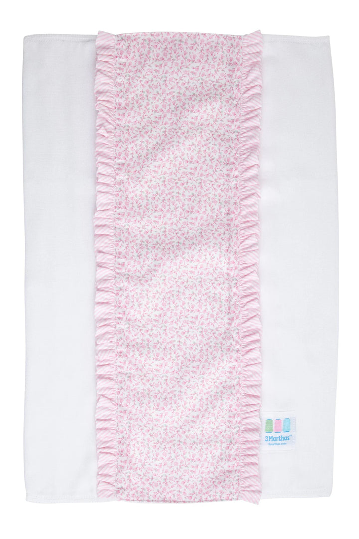 Fancy Burp Cloth Ballet Pink