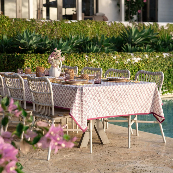 Pomegranate Anika Fuchsia Tablecloth