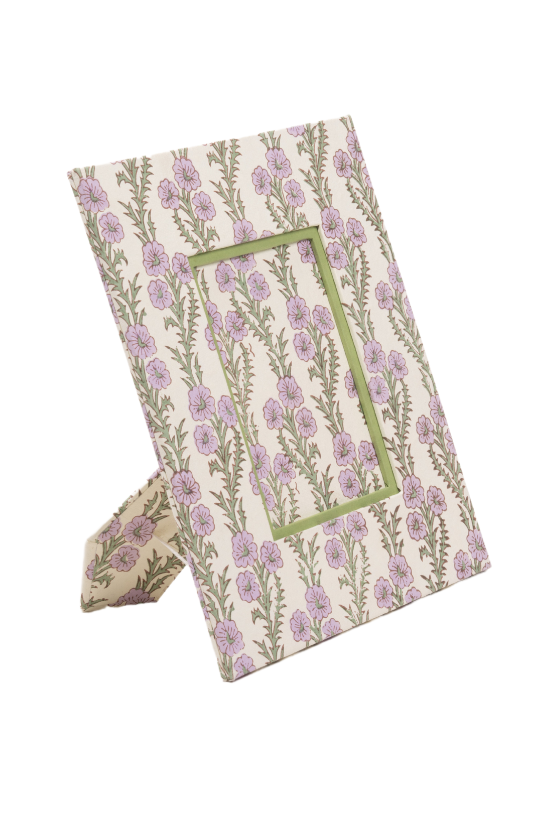 A 5 x 7 Picture Frame with Floral Motif