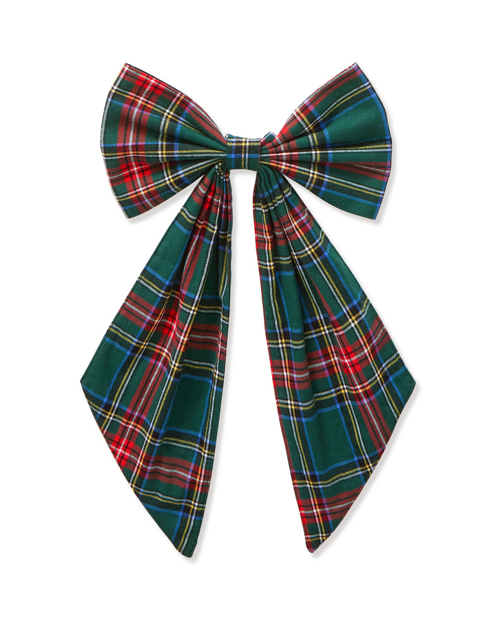 Petite Plume Kensington Tartan Wreath Bow