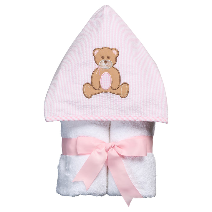 Teddy Bear Everykid Bath Towel - Pink