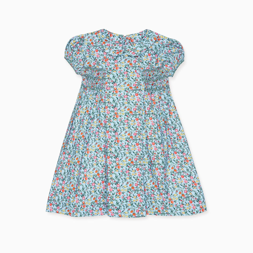 Floral dress on a white background