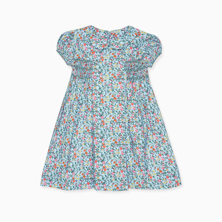 Floral dress on a white background