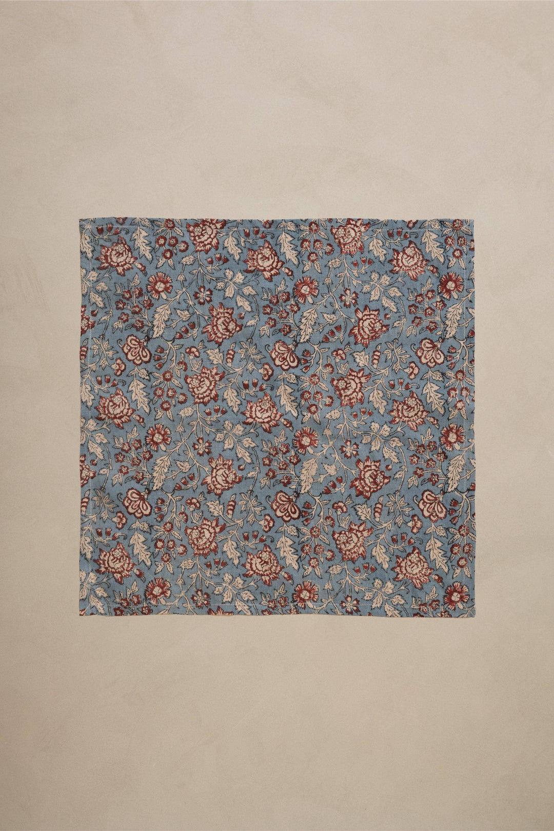 photo of napkin against a grey background