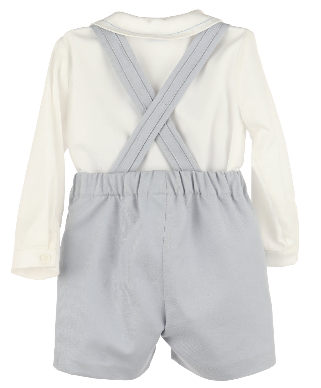 Luli & Me Boys Suspender Set Blue