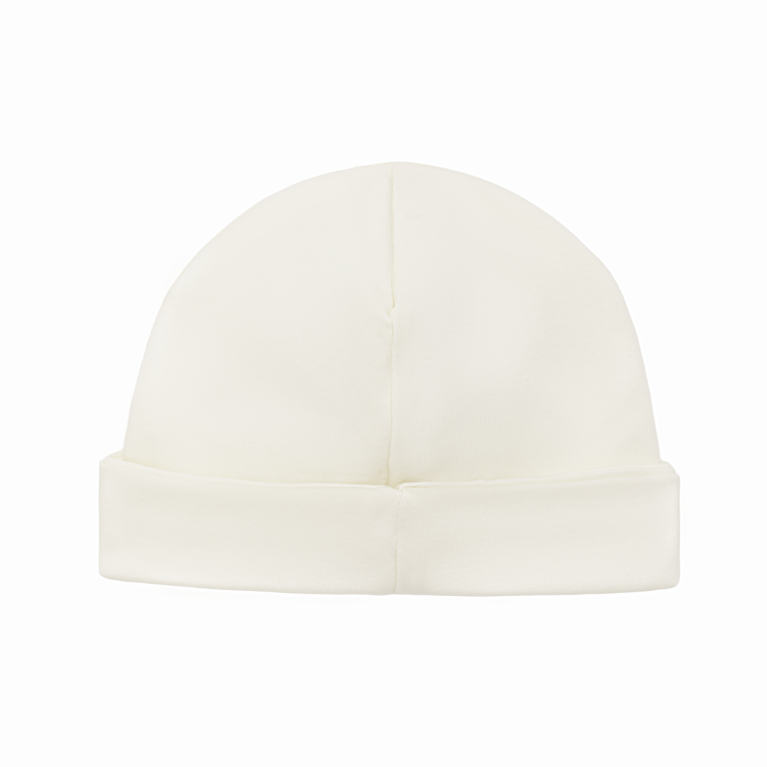 Bear Hugs Baby Beanie Ivory