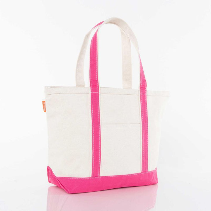Medium Classic Tote in Hot Pink