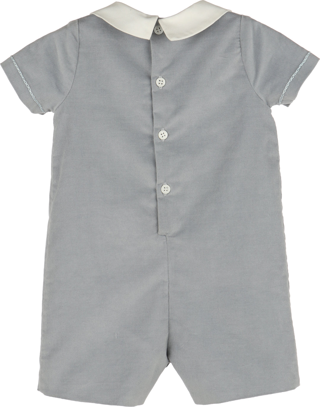 Baby Boy Blue Corduroy Romper