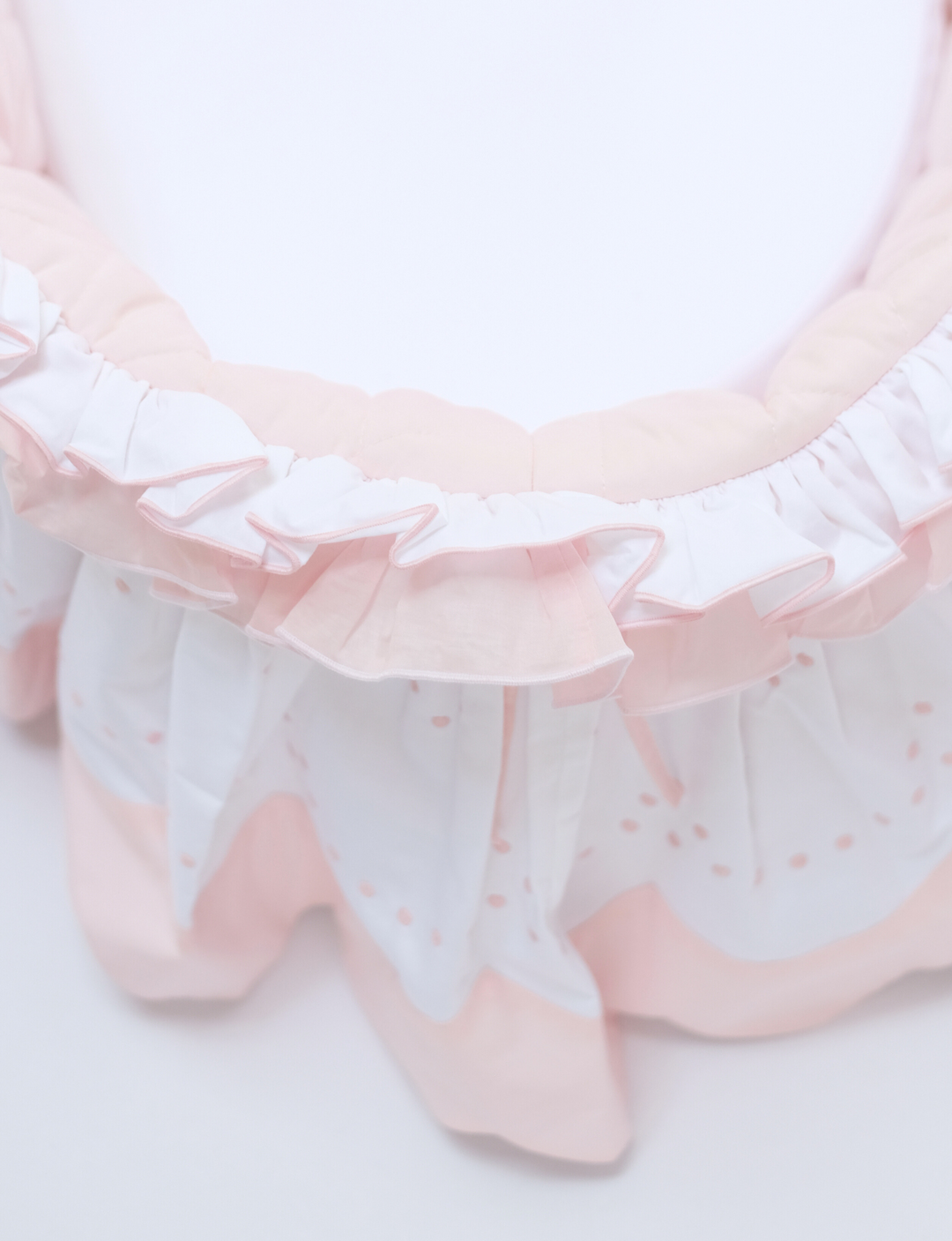 The Proper Peony Moses Basket - Pink
