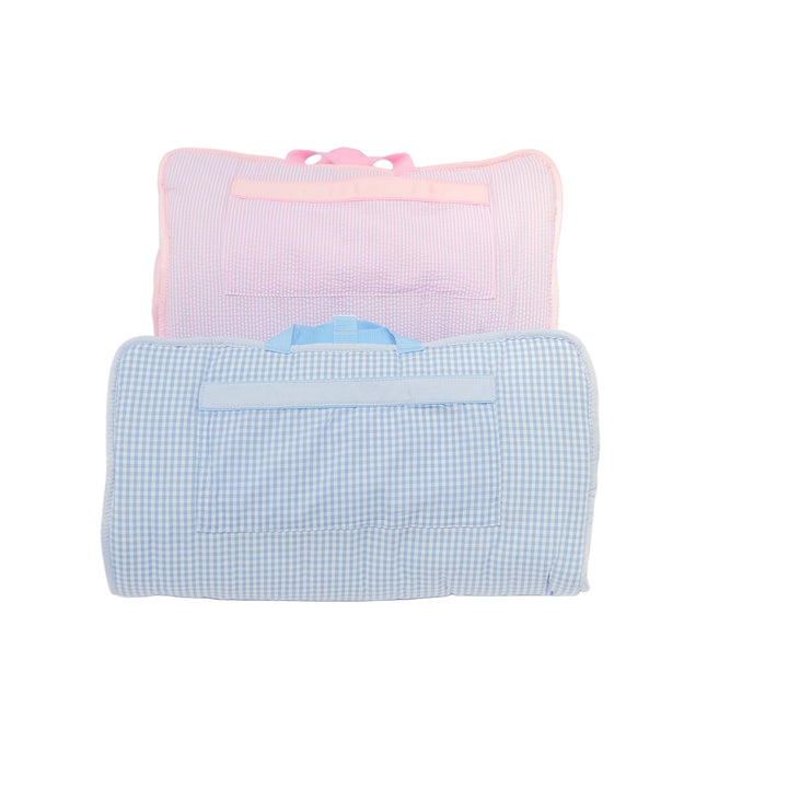 Nap Roll, Pink or Blue Seersucker