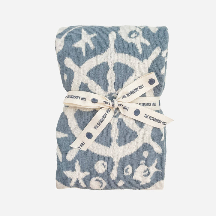 Nautical Ocean Blanket