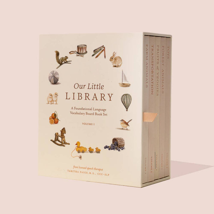 Our Little Library Board Book Set