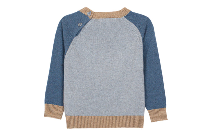 Patachou Boys Blue Patachou Horse Knit Sweater