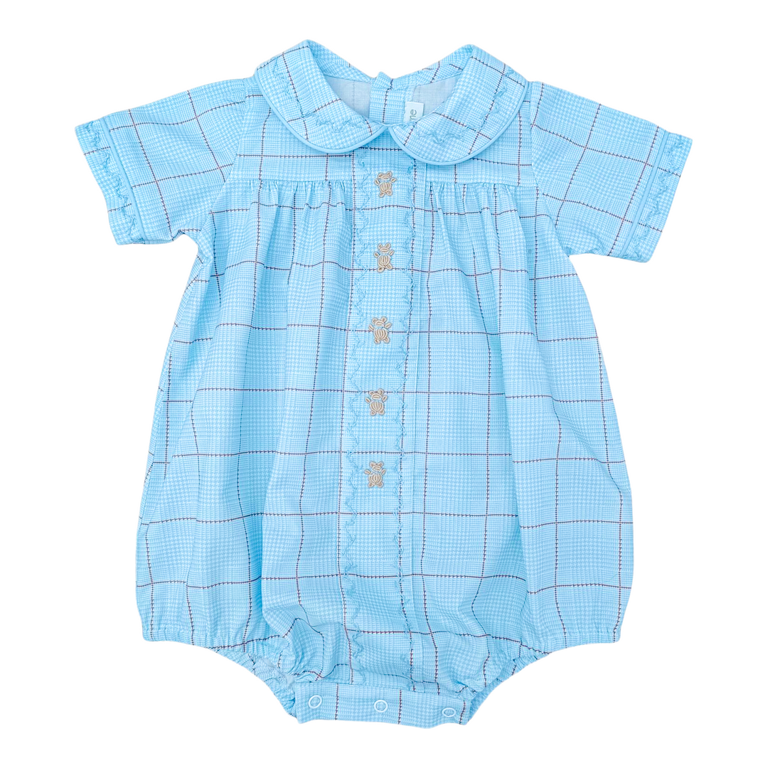Percy and Tyne Embroidered Bear Bubble