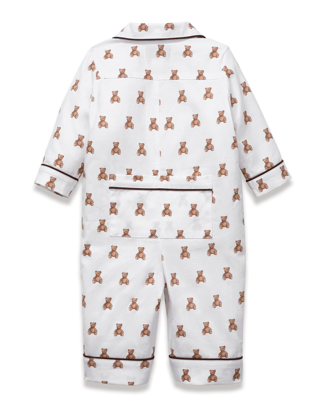 Back view of teddy bear romper
