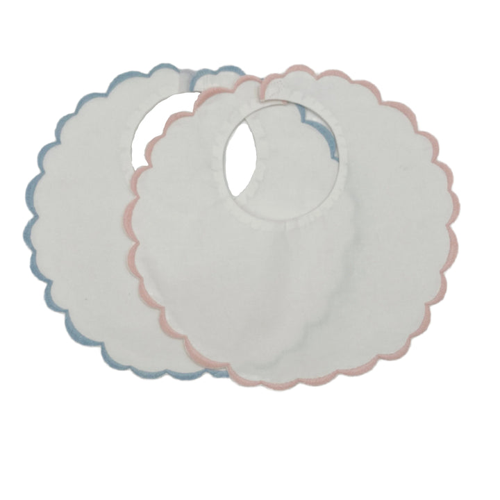 Scalloped Baby Bib