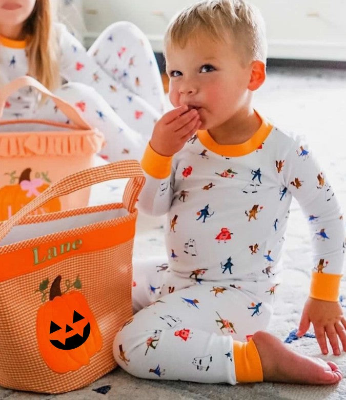 Bits & Bows Pumpkin Trick-or-Treat Tote