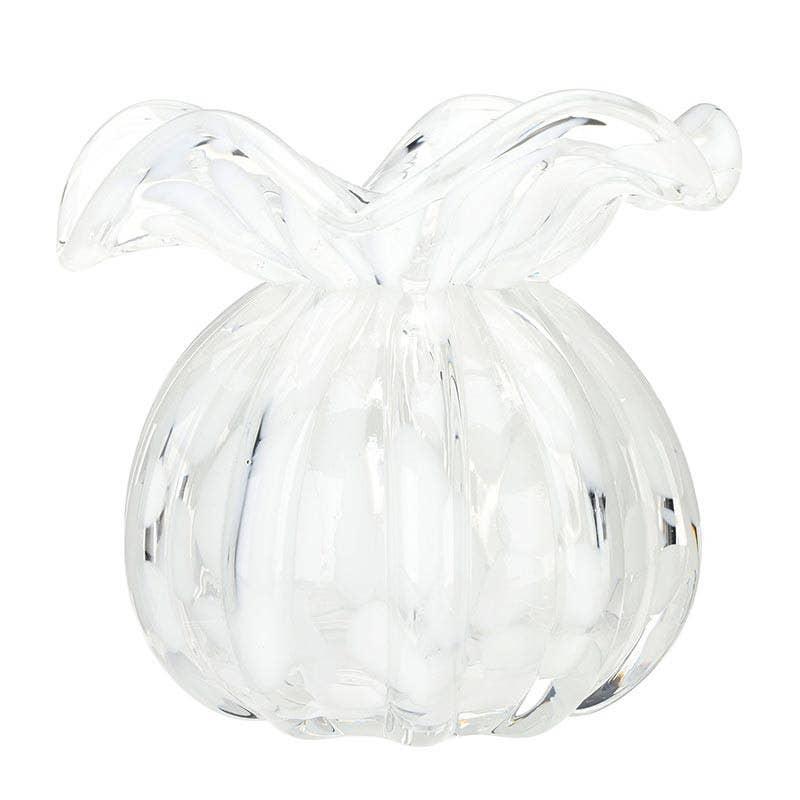 Ruffled Bud Vase 