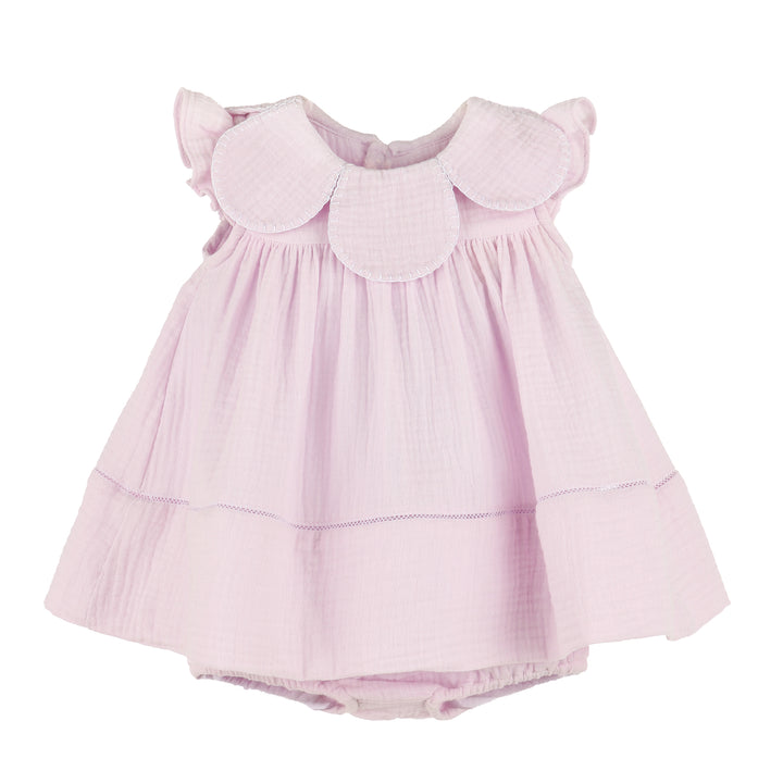 Cuddle Cotton Petal Float Dress - Lilac