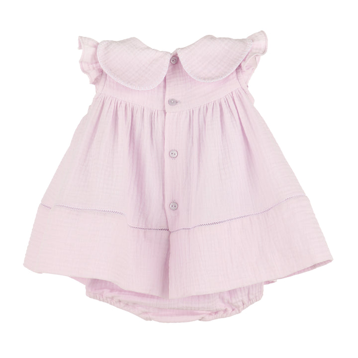 Cuddle Cotton Petal Float Dress - Lilac
