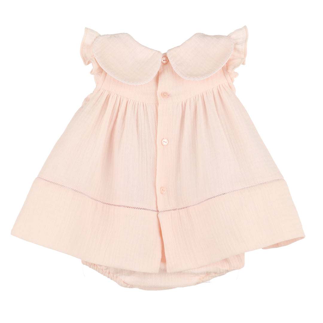 Cuddle Cotton Petal Float Dress - Pink