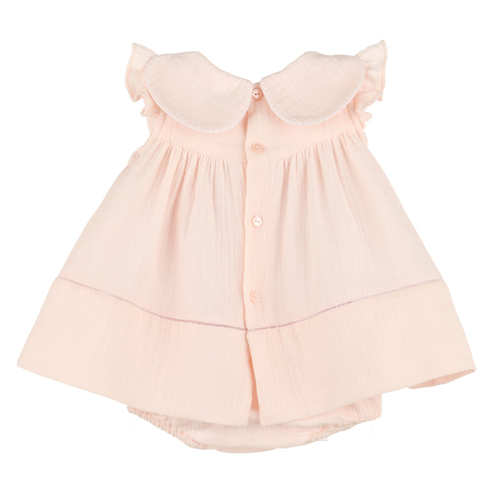 Cuddle Cotton Petal Float Dress - Pink