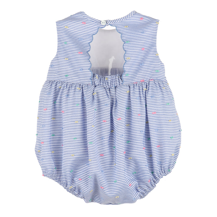 Plumetti Party Scallop Bubble - Blue