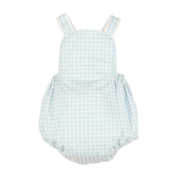 Classic Vintage Overall - Blue Gingham