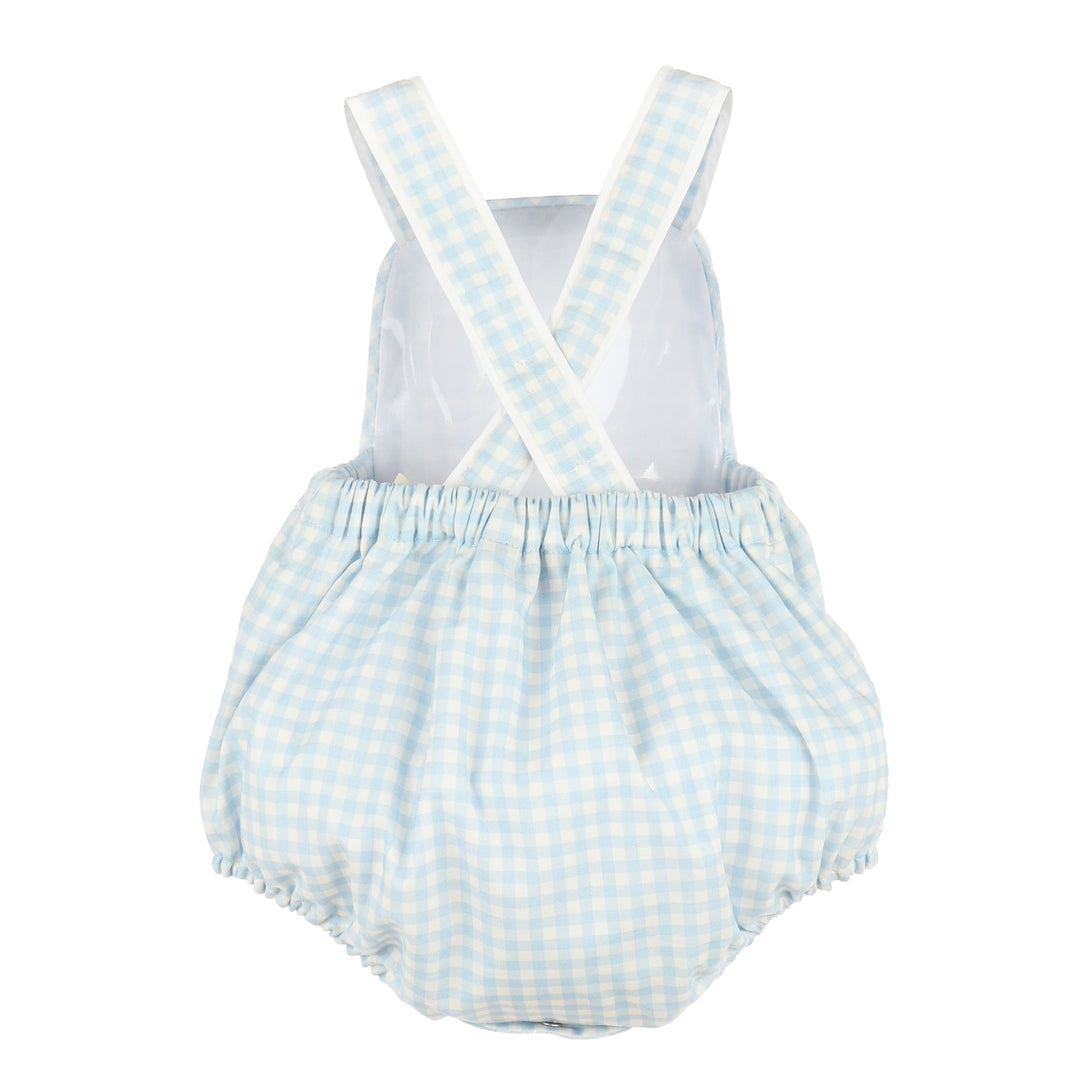 Classic Vintage Overall - Blue Gingham