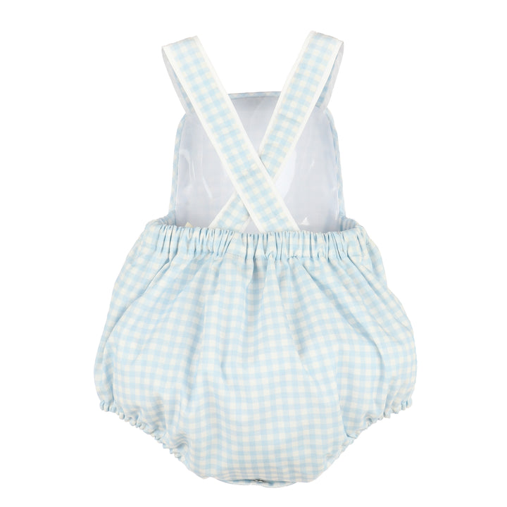 Classic Vintage Overall - Blue Gingham
