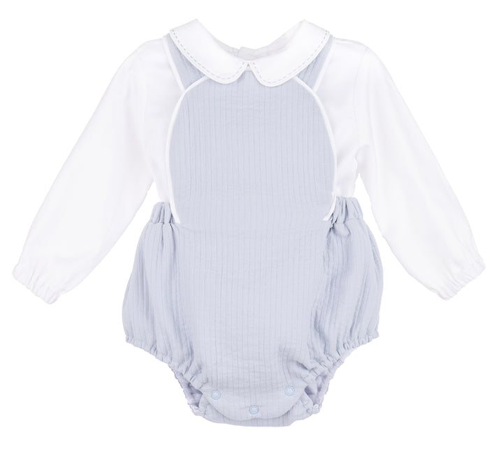 Sophie & Lucas Boys Sweater Weather Bubble in Blue