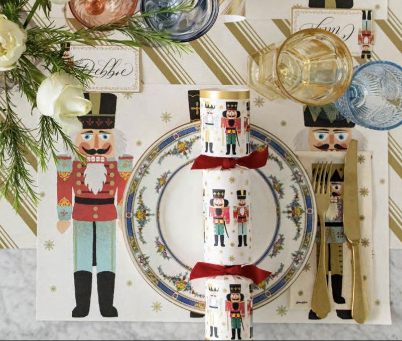 Hester & Cook Nutcracker Paper Placemats - Set of 18