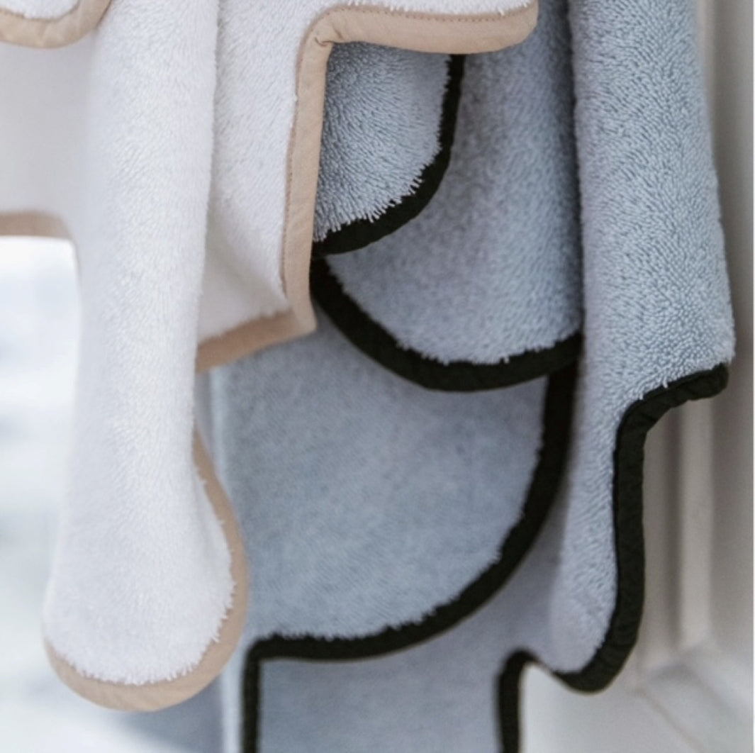Cherish Towels- White/Sand