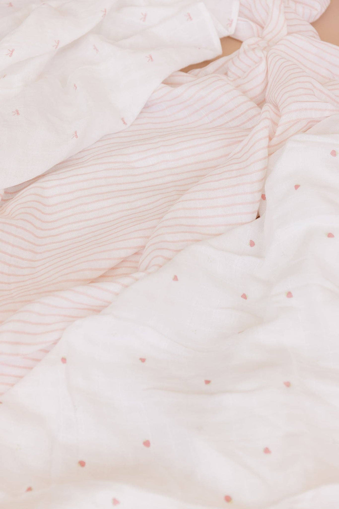 Picture of baby girl swaddles