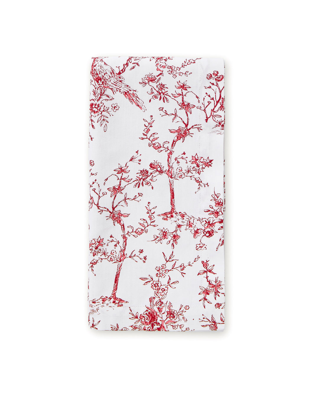 Petite Plume Red Timeless Toile Napkins - Set of 4