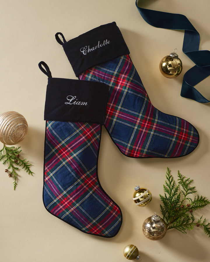 Petite Plume Windsor Tartan Stocking