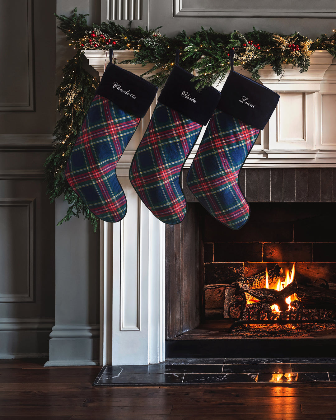 Petite Plume Windsor Tartan Stocking