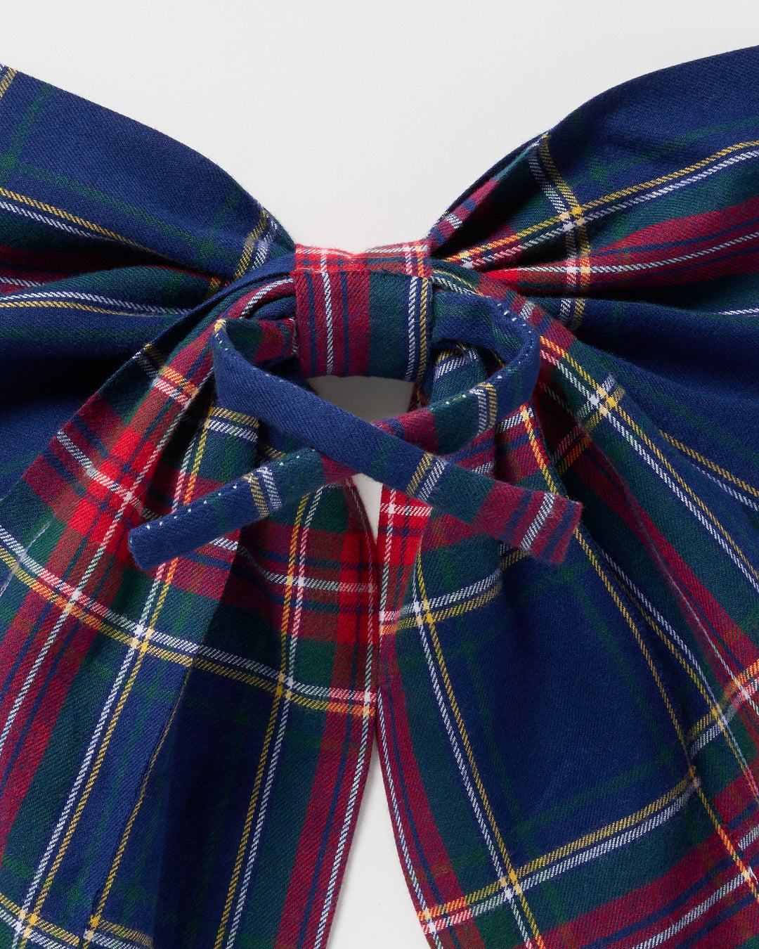 Petite Plume Windsor Tartan Wreath Bow