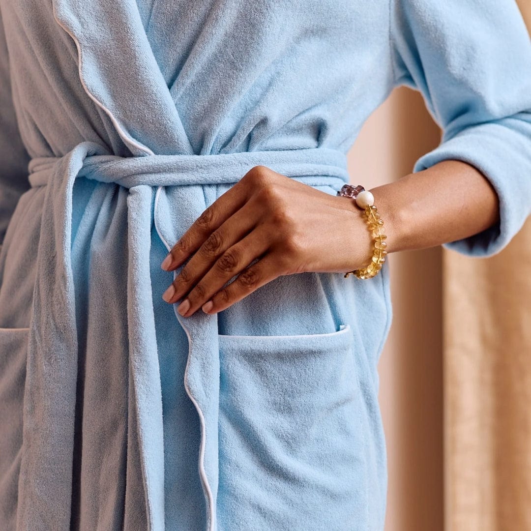 Women's Long Scallop Lightweight Robe