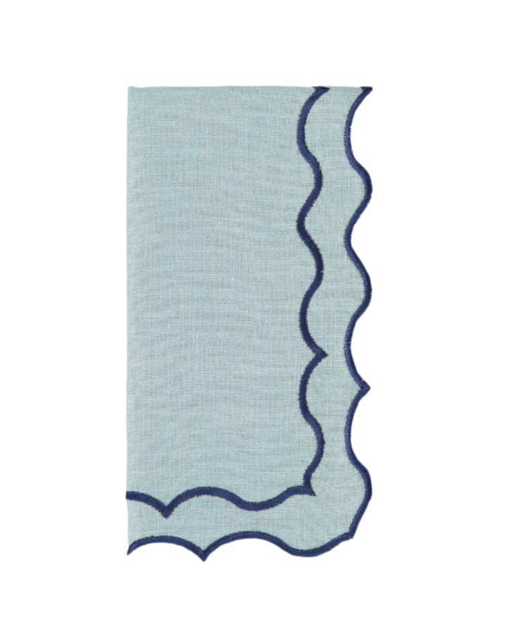 Water Blue Linen Napkin - Set of 6