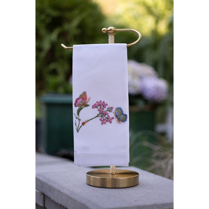 Butterflies & Flowers Hand Towel