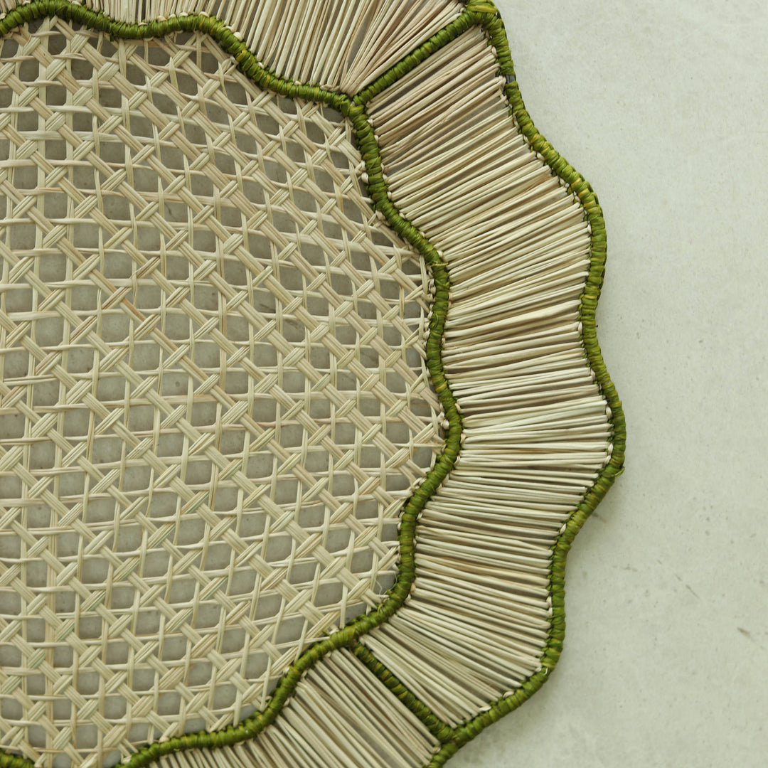 Kleid Wave Olive Placemat - Set of 4