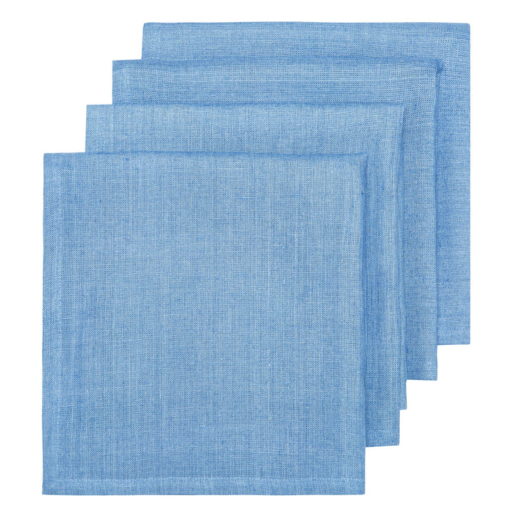 Palma Handwoven Napkins Cornflower Blue - Set of 4