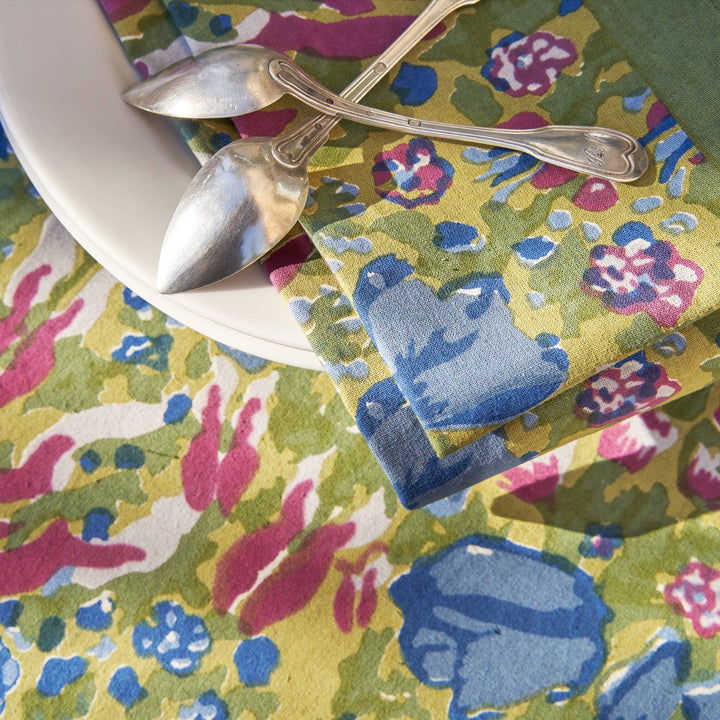 Jardin Blue & Vert Tablecloth